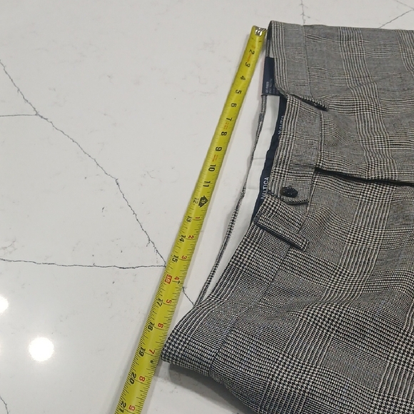 Nautica Black and White Houndstooth Trousers For Mens Sz40x30 It Has A Deffect - Picture 10 of 12